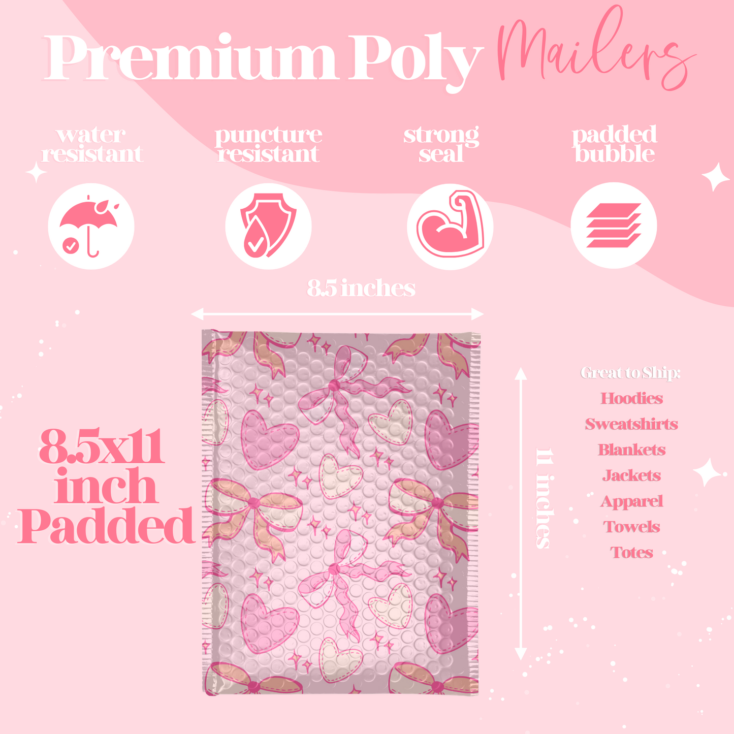 Pretty Package Bubble Mailer