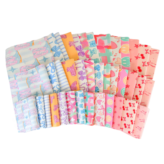 Pretty Package Store Poly Mailer Variety Pack, Assorted Sizes & Styles, Heavy Duty, Waterproof, Self Seal, Tear Resistant, Designer Shipping Bags for Small Business Packaging