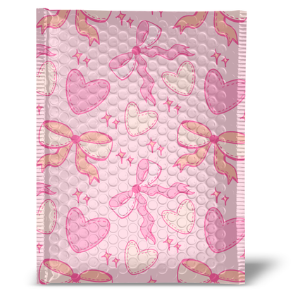 Pretty Package Store Bubble Mailers, Various Sizes, Heavy Duty, Waterproof, Self Seal, Tear Resistant, Designer Bubble Mailing Envelopes