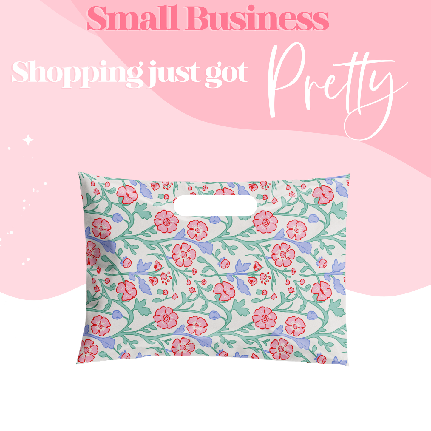 Pretty Package Store Boutique Handle Bags