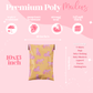 Pretty Package Store Poly Mailer Variety Pack, Assorted Sizes & Styles, Heavy Duty, Waterproof, Self Seal, Tear Resistant, Designer Shipping Bags for Small Business Packaging