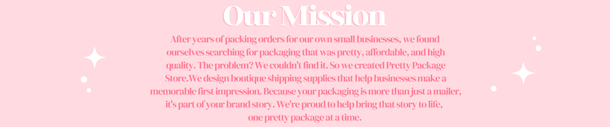 Pretty Package Premium Boutique Poly Mailers Small Business Shipping ...